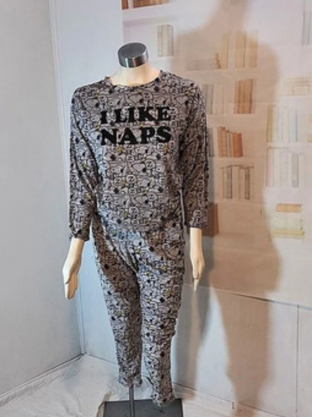 Peanuts Snoopy I Like Naps Fleece Pajama Set